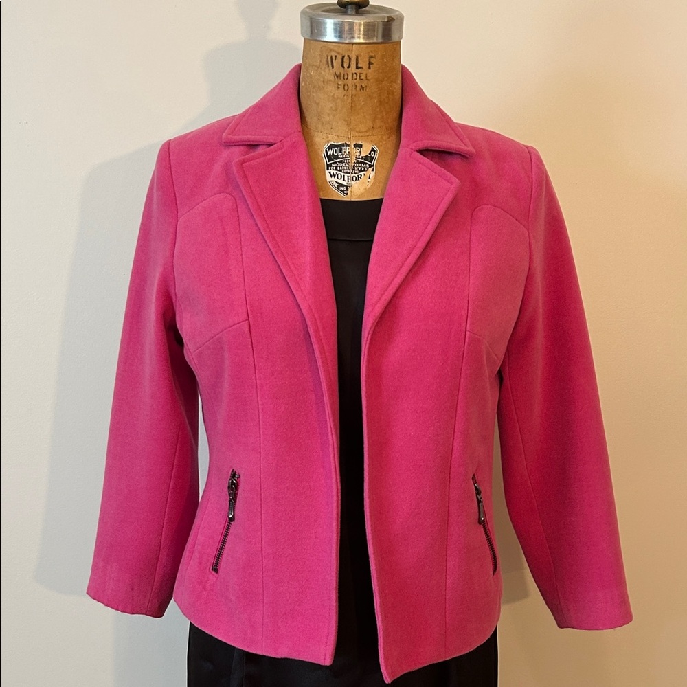 TanJay Women's Fuchsia Blazer
